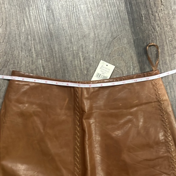 FINAL PRICE NWT Banana Republic Genuine Leather Skirt - Picture 8 of 9